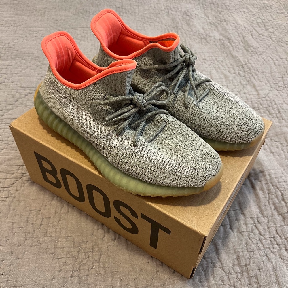 Adidas Yeezy Boost 350 V2 Desert Sage Size 11 Mens
